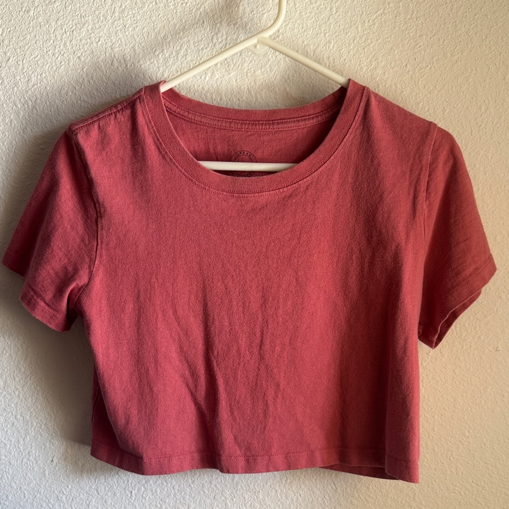 Women's Pink Crop Top